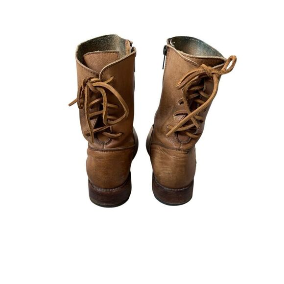 Bed Stu Cheshire Leather Boots size 8 Glove Lace Combat Boho - Picture 5 of 12